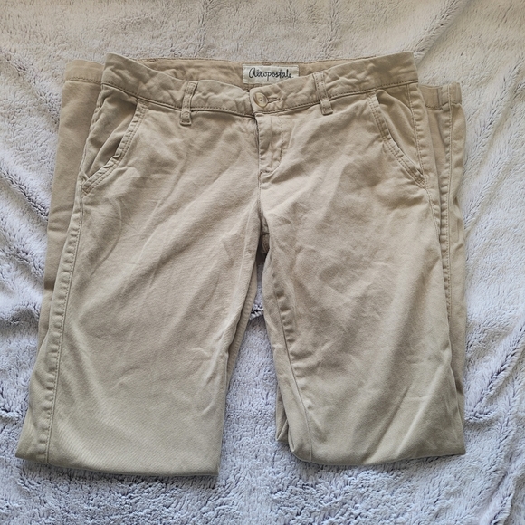 ⭐3/$15⭐ Khaki Classic Twill Women's Pants - Size 6 - Picture 5 of 5